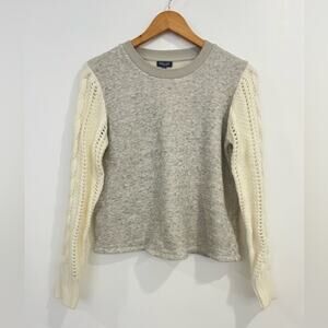 Splendid Sweater Knit Sleeve Medium